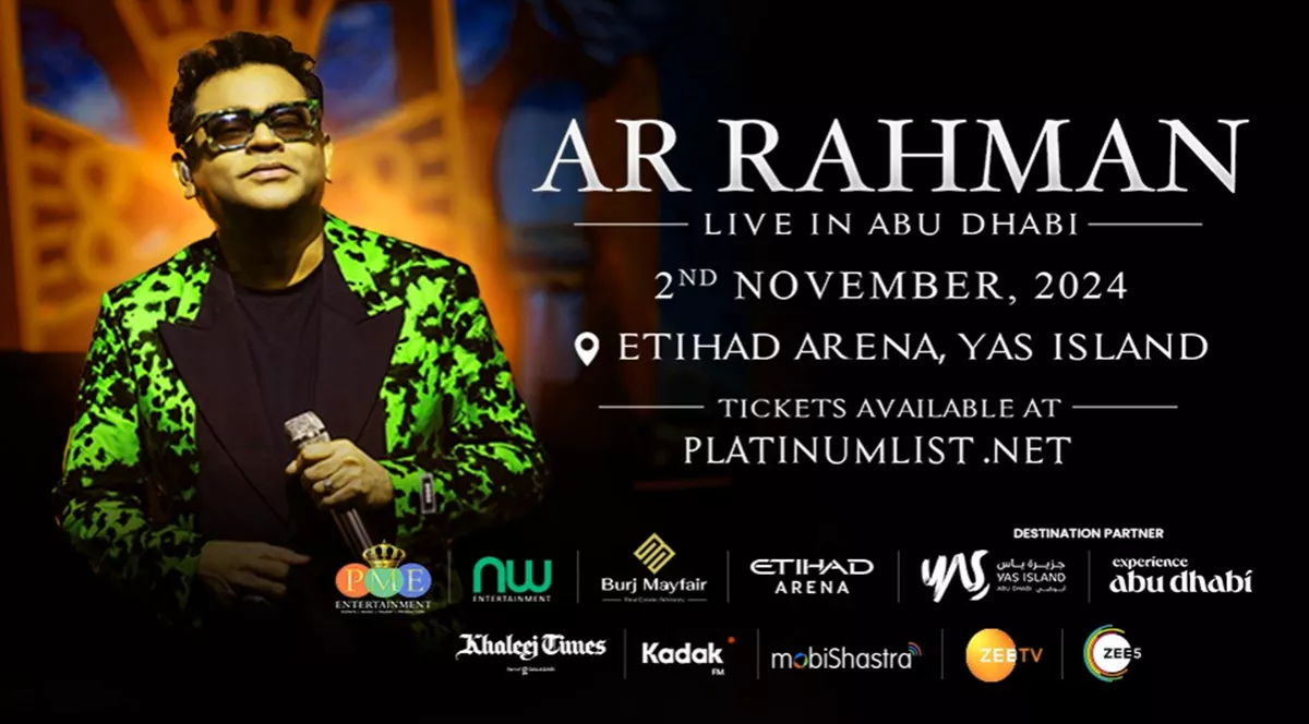 AR Rahman Live In Concert 2024 at Etihad Arena, Abu Dhabi