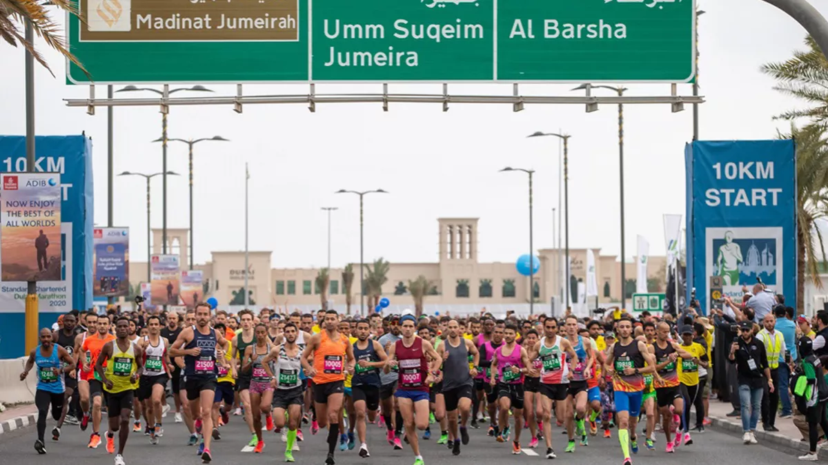 Dubai Marathon on January 12