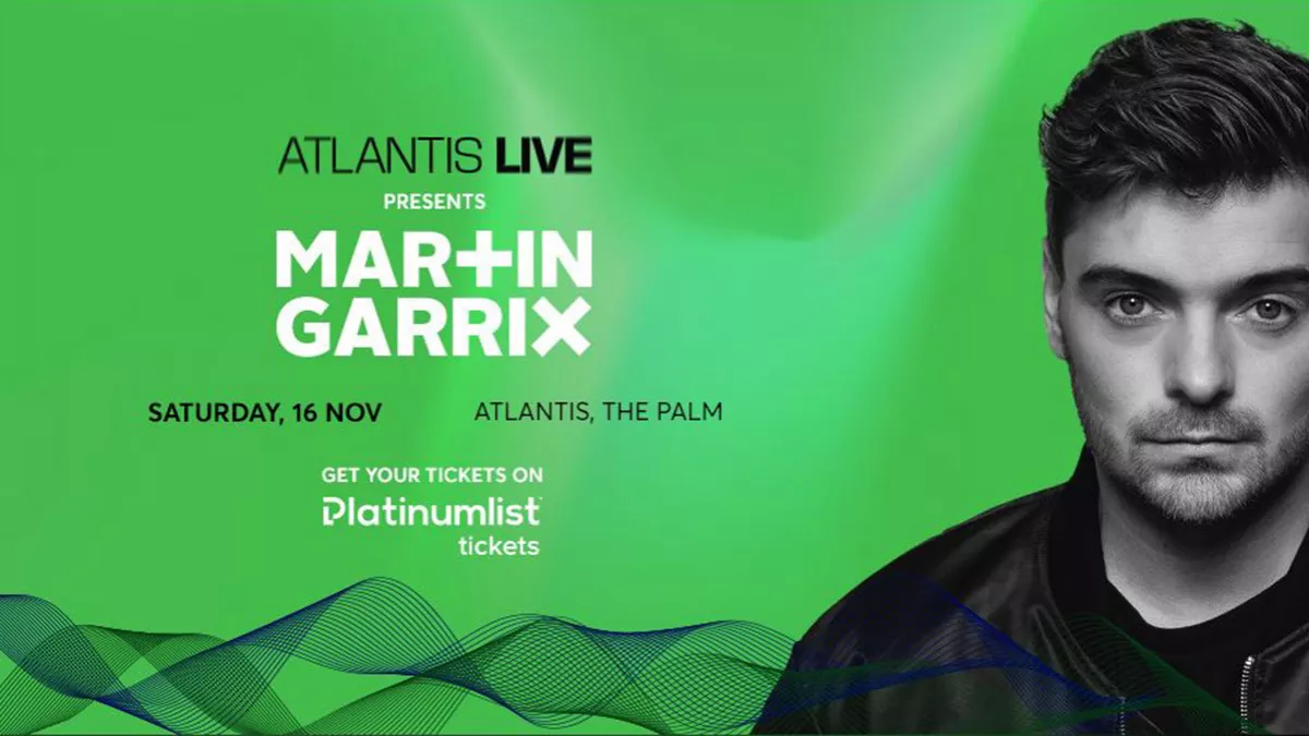 MARTIN GARRIX will perform at Atlantis, The Palm on November 16