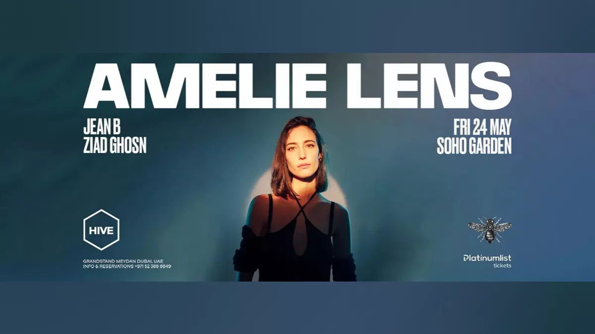 Amelie Lens to perform in Dubai for her spectacular premiere at Mega Club HIVE on May 24