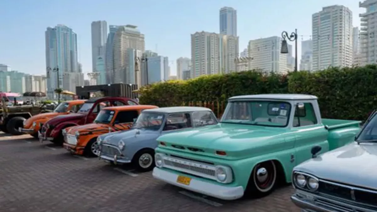 Sharjah Classic Cars Festival is scheduled for February 2 to 4