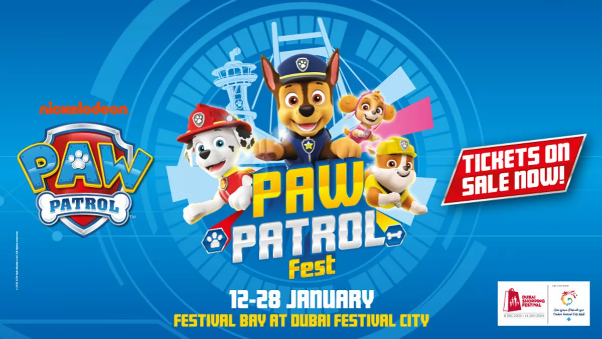 PAW Patrol Fest at Festival Bay of Dubai Festival City Mall is ongoing till January 28