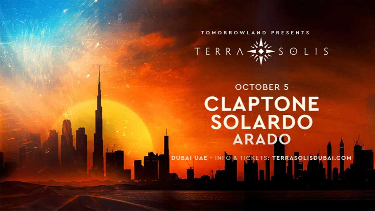 Claptone and Solardo live Oon October 5 at Terra Solis Dubai