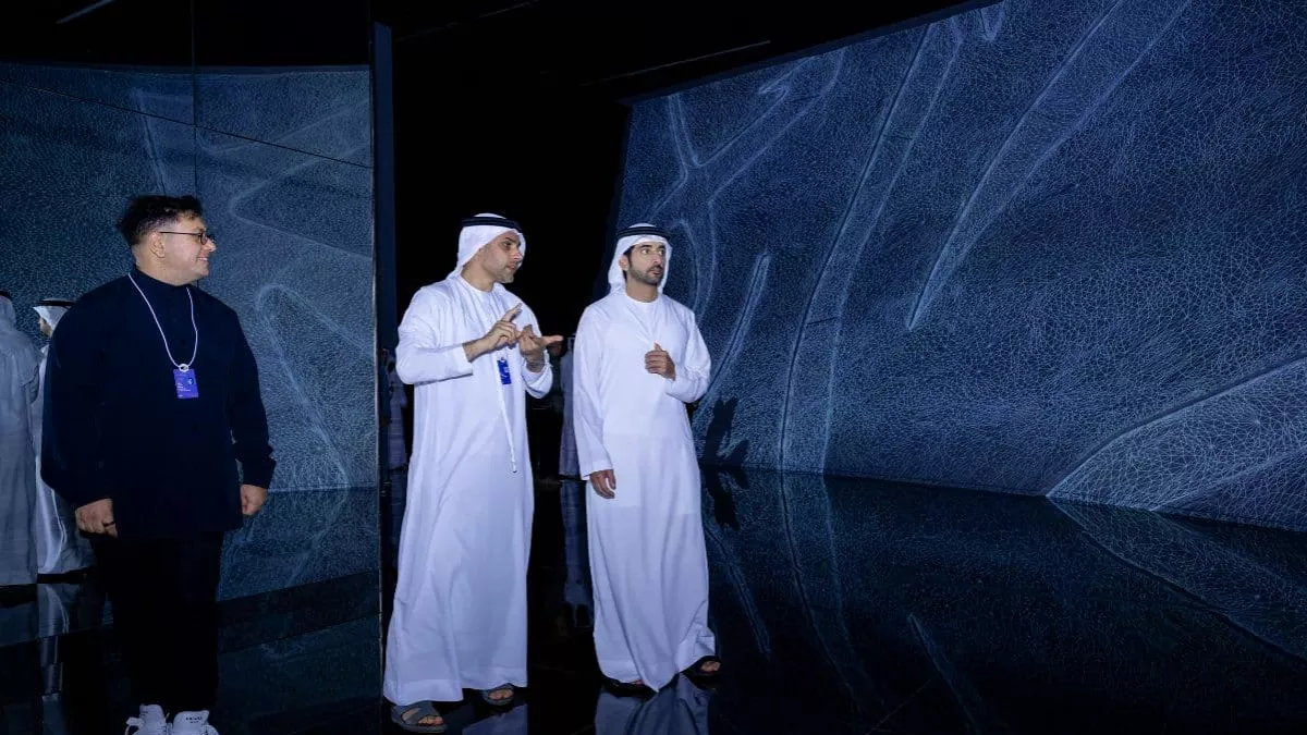 Sheikh Hamdan unveils 'Earth Dreams' Immersive exhibition at museum of the future