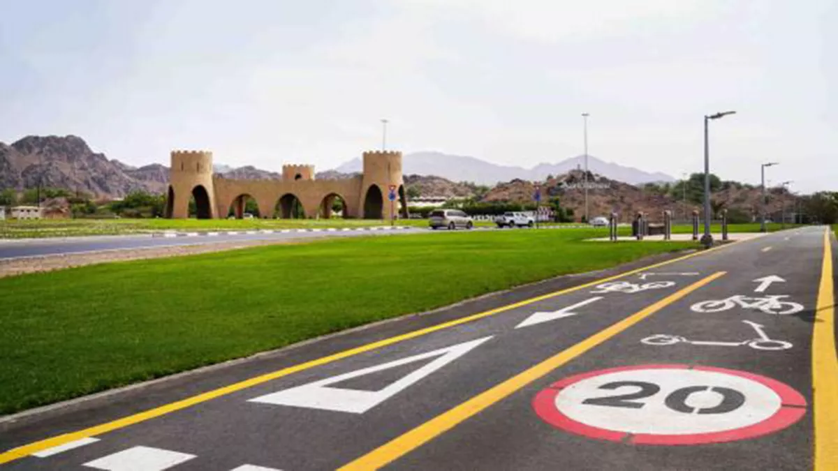 Construction for a new dedicated and shared 4-kilometre tracks in Hatta for bicycle and e-scooters has been completed