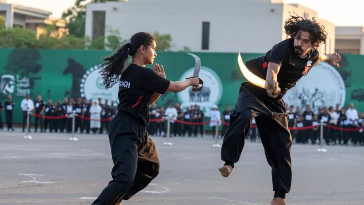 Indian martial art Kalarippayattu; 270 students stood in the formation of a falcon sets Guinness World Record