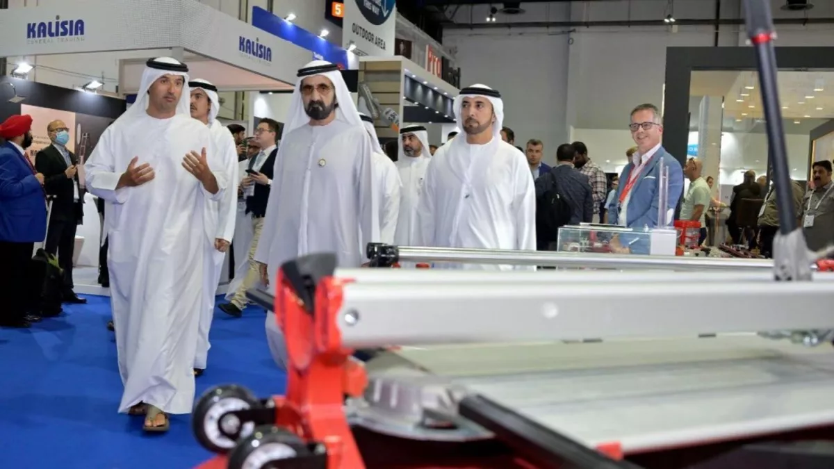 Biggest construction event – BIG 5, toured by Dubai Ruler