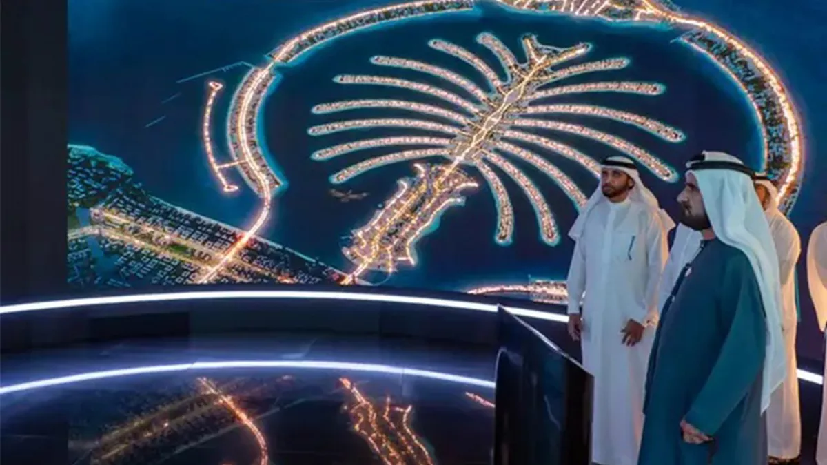 New futuristic development masterplan of Palm Jebel Ali has been approved by Ruler of Dubai