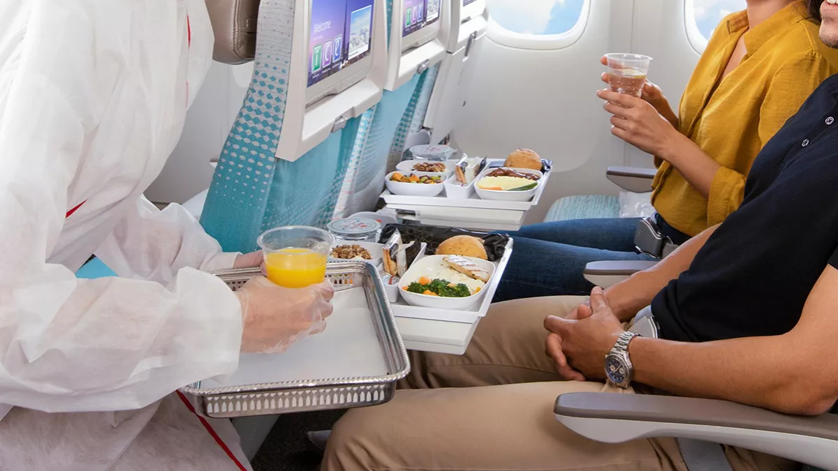 Emirates Airlines offers a new service of meal preordering beginning July 25 