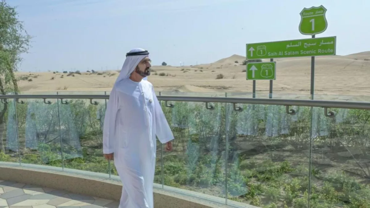 Sheikh Mohammed announces 100km scenic route for Dubai's countryside