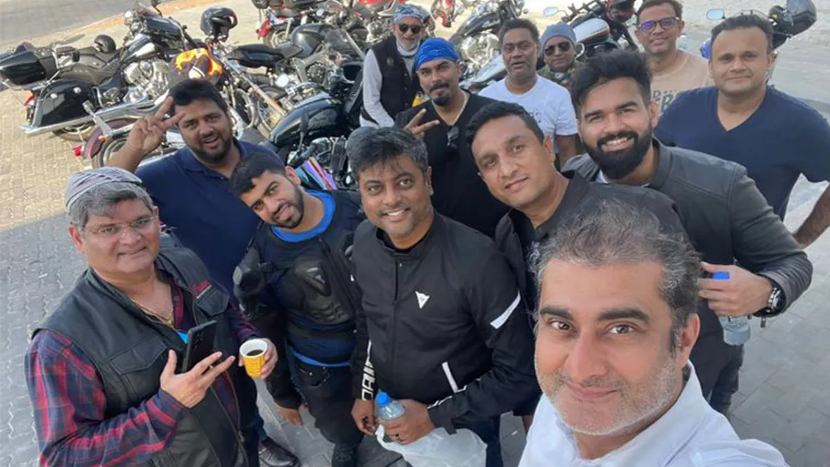 More than 170 bikers join together for a cause in the UAE “Biker Brotherhood Eid Milan Ride”