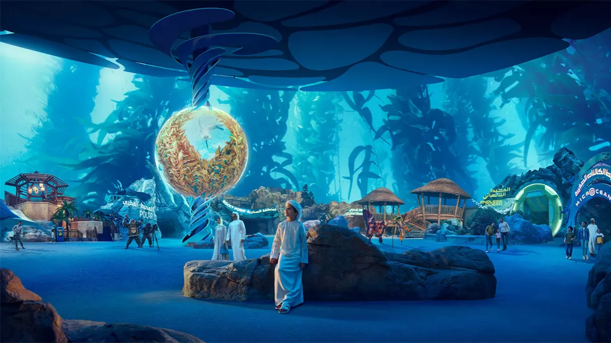 Marine life theme park SeaWorld Abu Dhabi is set to open on May 23 this year