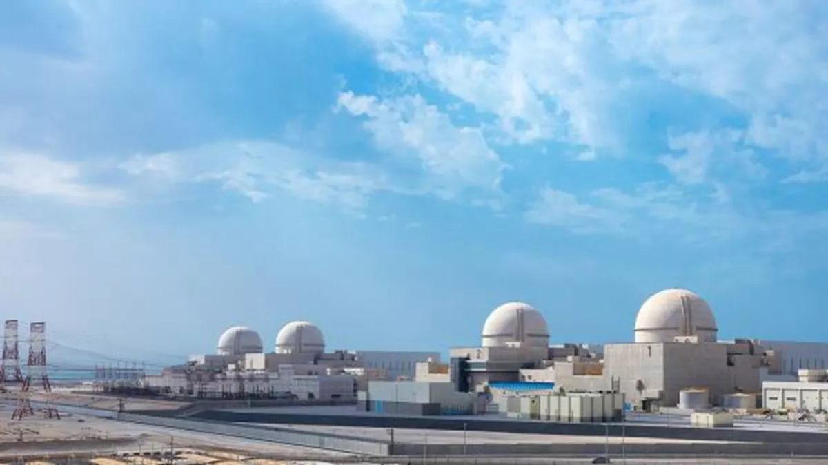 The last of four nuclear reactors of UAE's Barakah power plant has been completed