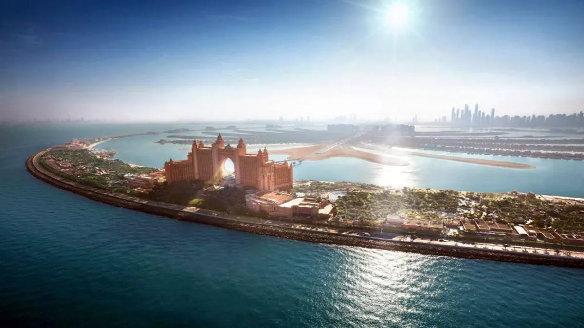 Property prices on the Palm have gone up with the opening of the Atlantis, the Royal