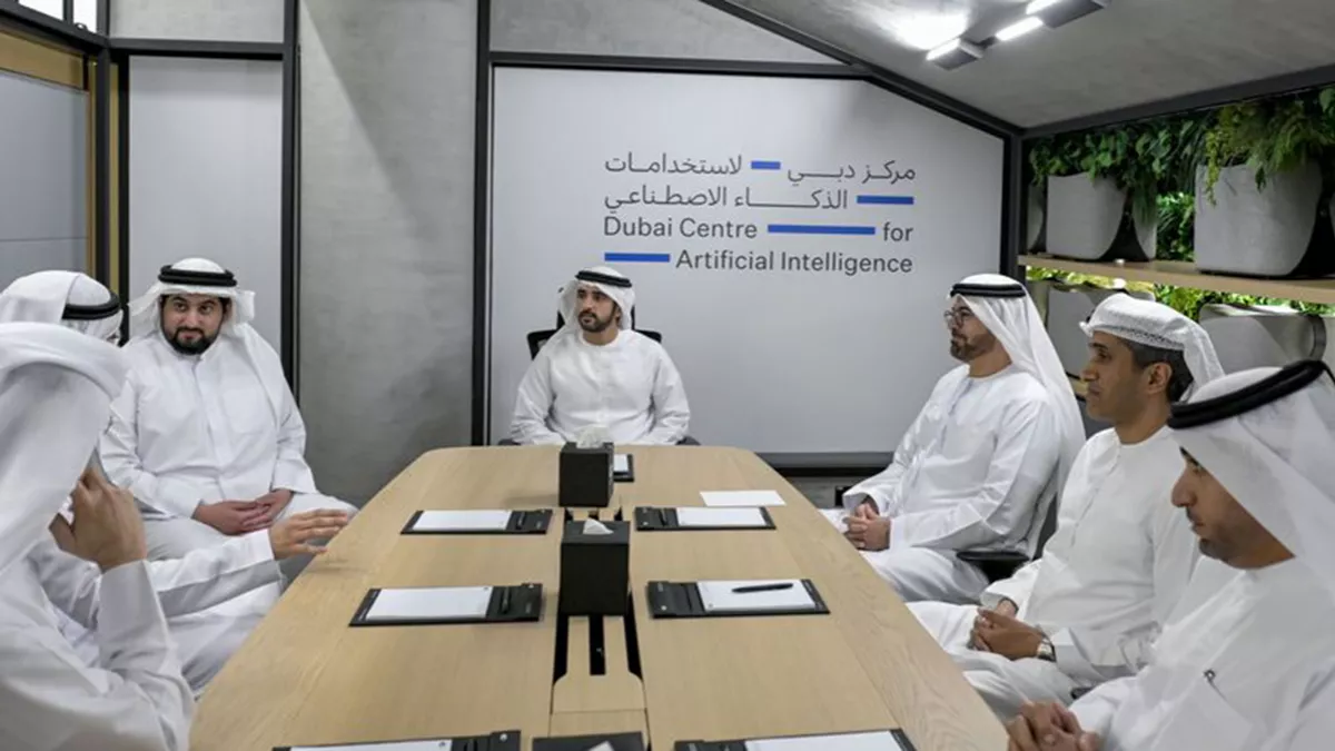 Dubai Centre for Artificial Intelligence has been launched; aims to assist government entities in deploying future technologies across key sectors