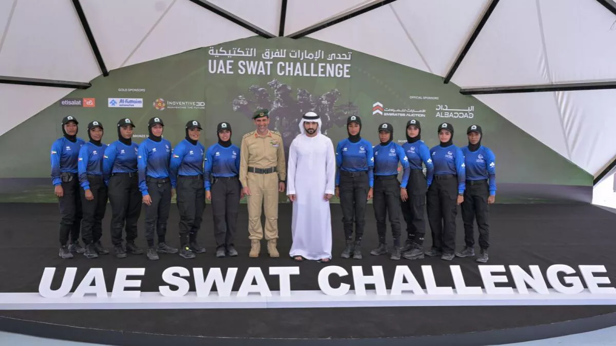 4th edition of the UAE SWAT Challenge is held at the Dubai Police training centre in Al Rowaiyah