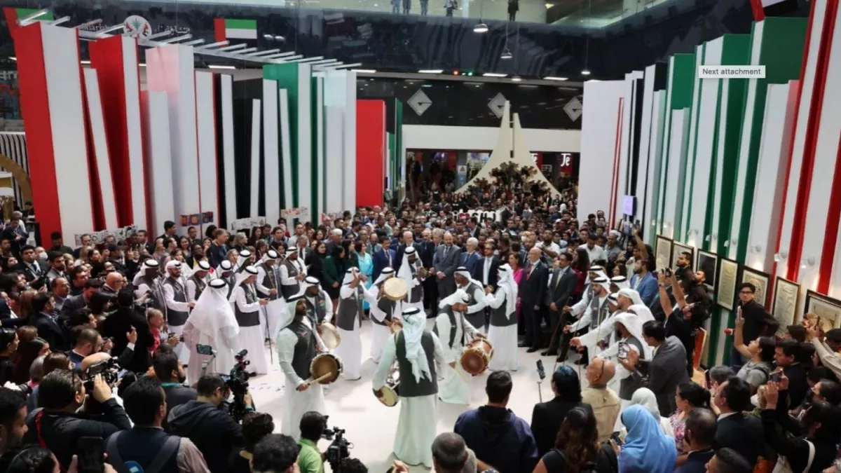 Mexico hoists UAE flag to celebrate Sharjah at Guadalajara International Book Fair 2022