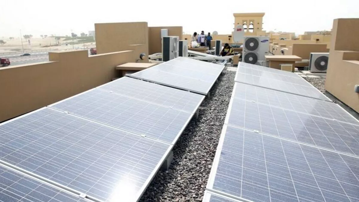 Rooftop solar photovoltaic project has been inaugurated at Warner Bros. World Abu Dhabi 