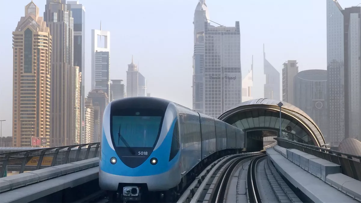 Free parking for commuters at three dedicated car parks for the Dubai Metro 