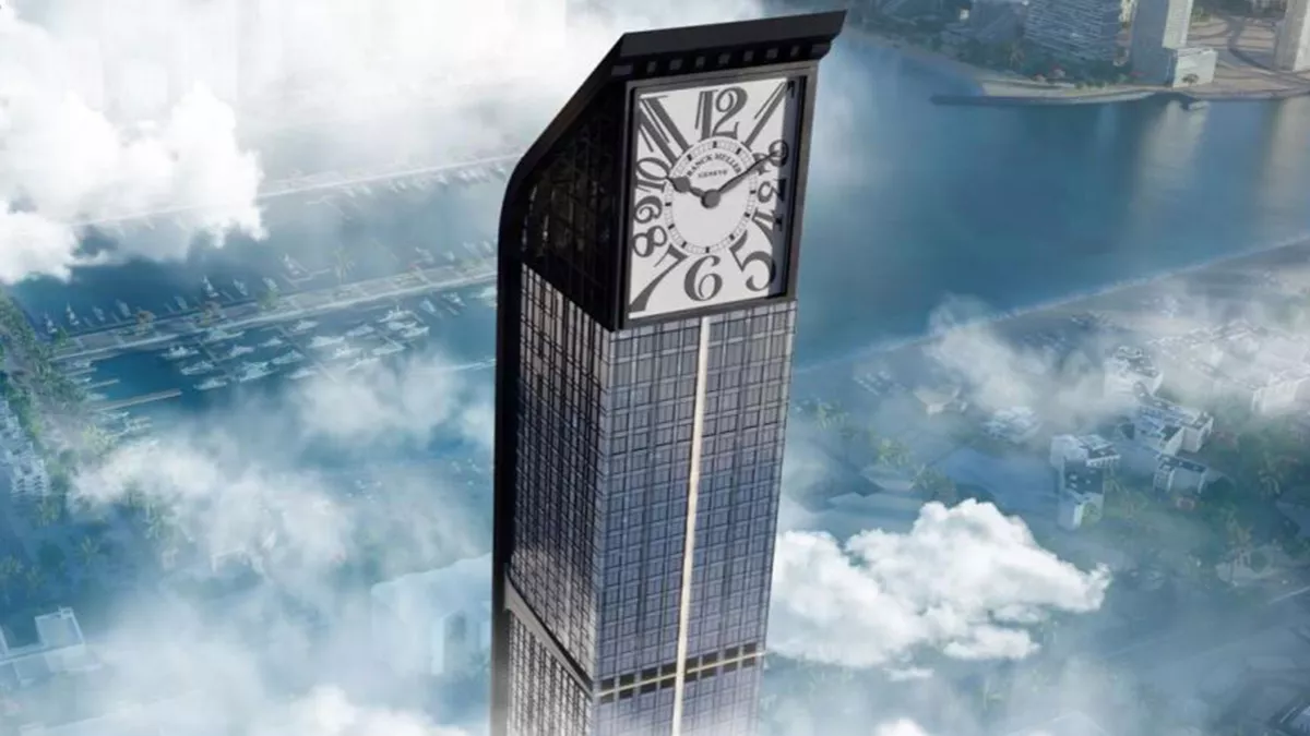 Dubai gets ready for another record-breaking structure “Aeternitas” - the tallest residential clock tower