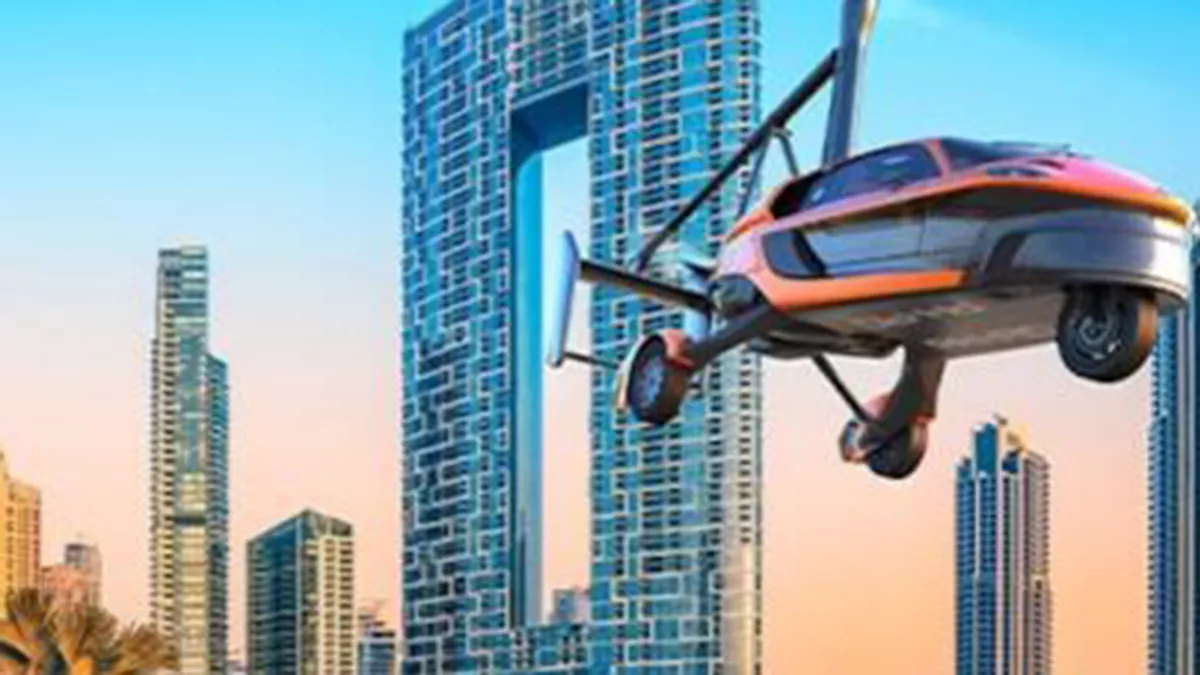 Dubai-based company Aviterra has placed an order for over 100 flying cars to take residents from door to door 