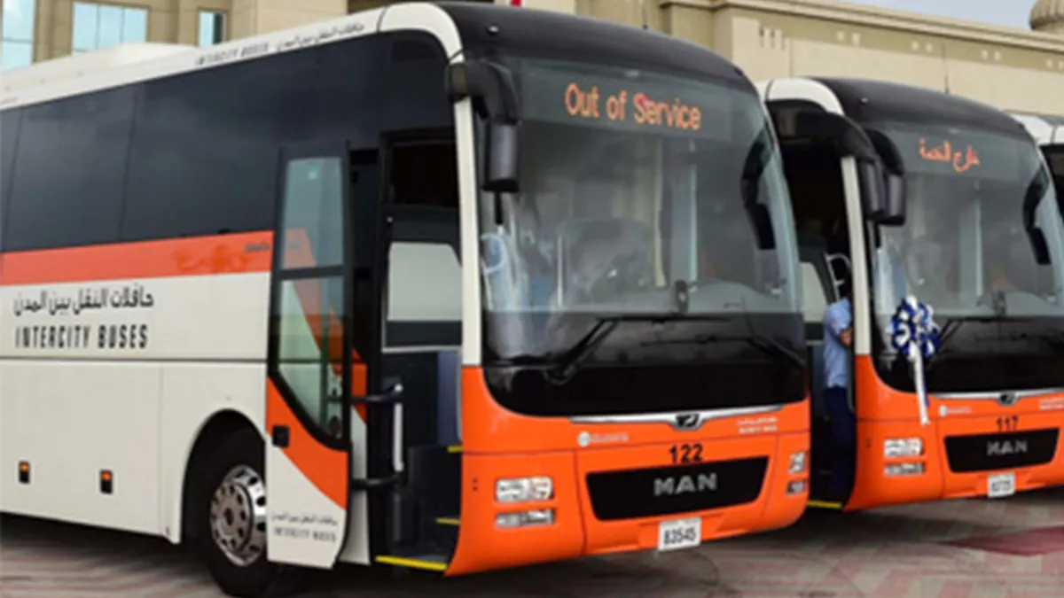 Dubai's RTA announced the suspension of some of its intercity bus routes on Friday