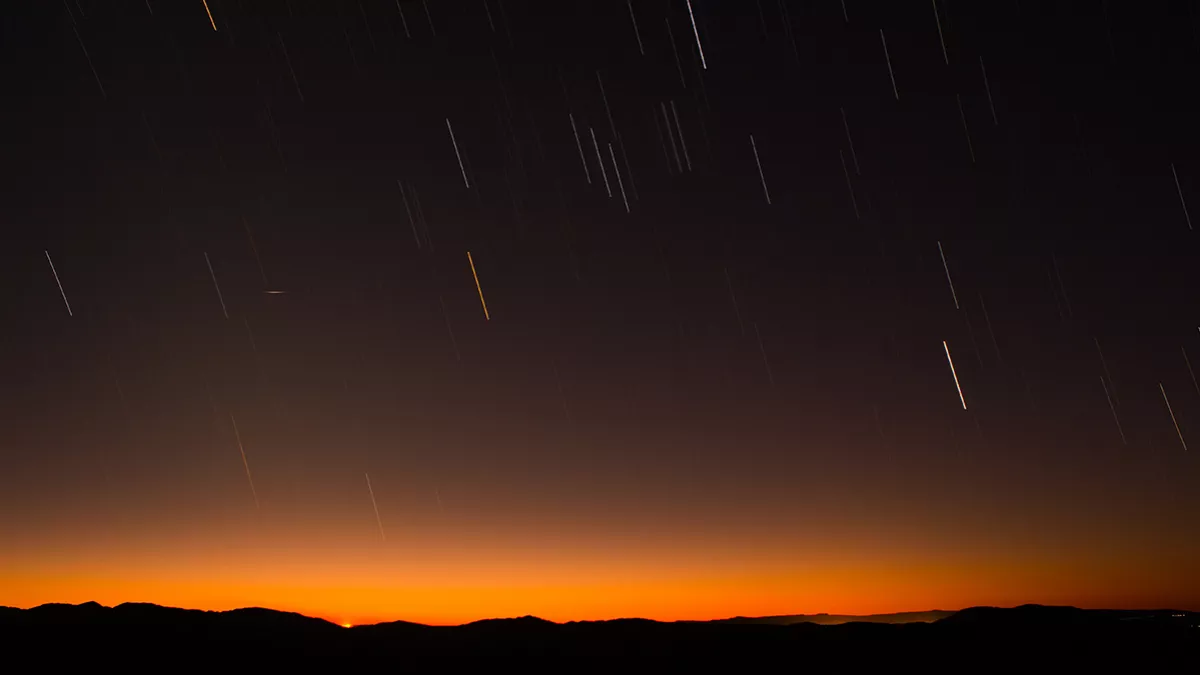 First meteor shower of 2024 on January 4