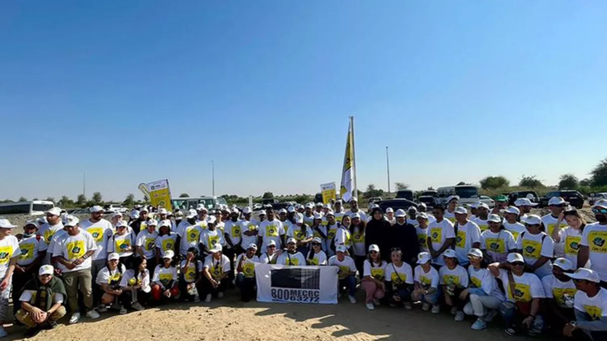 ‘Clean UAE’ campaign; around 7,327 volunteers collected 10.5 tonnes of waste in Dubai on Saturday 