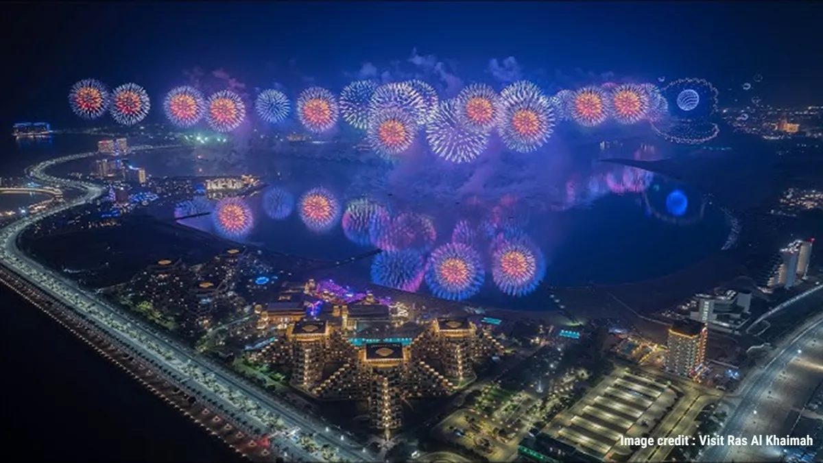 Ras Al Khaimah sets two new Guinness World Records with a captivating drone and fireworks show