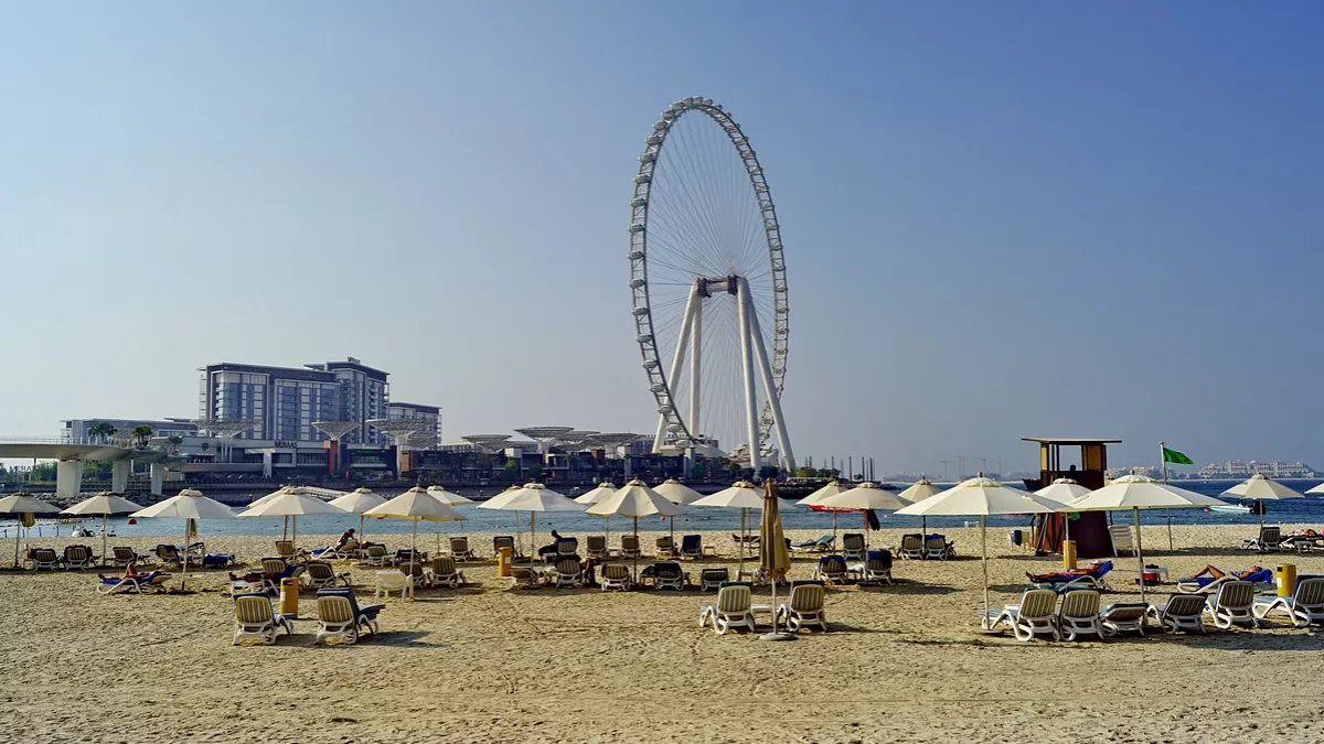 JBR Beach in Dubai has been ranked 8th on the Golden Beach Award 2024 countdown 