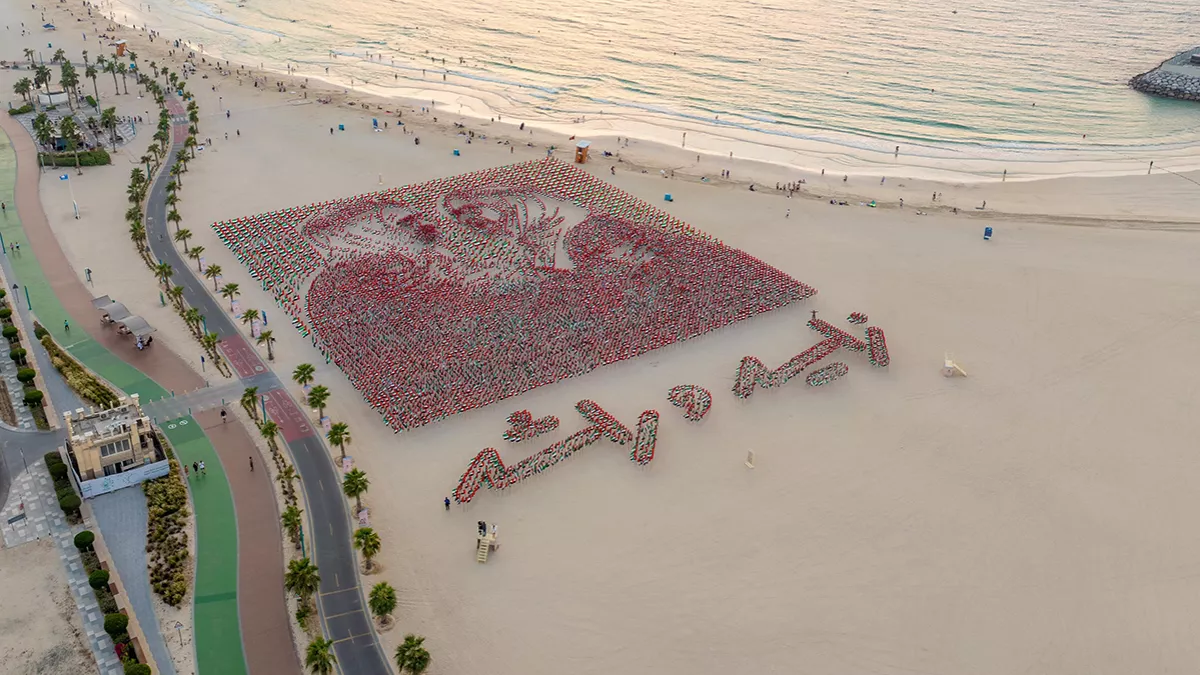 UAE Flag Garden is back and will be open from now until January 10