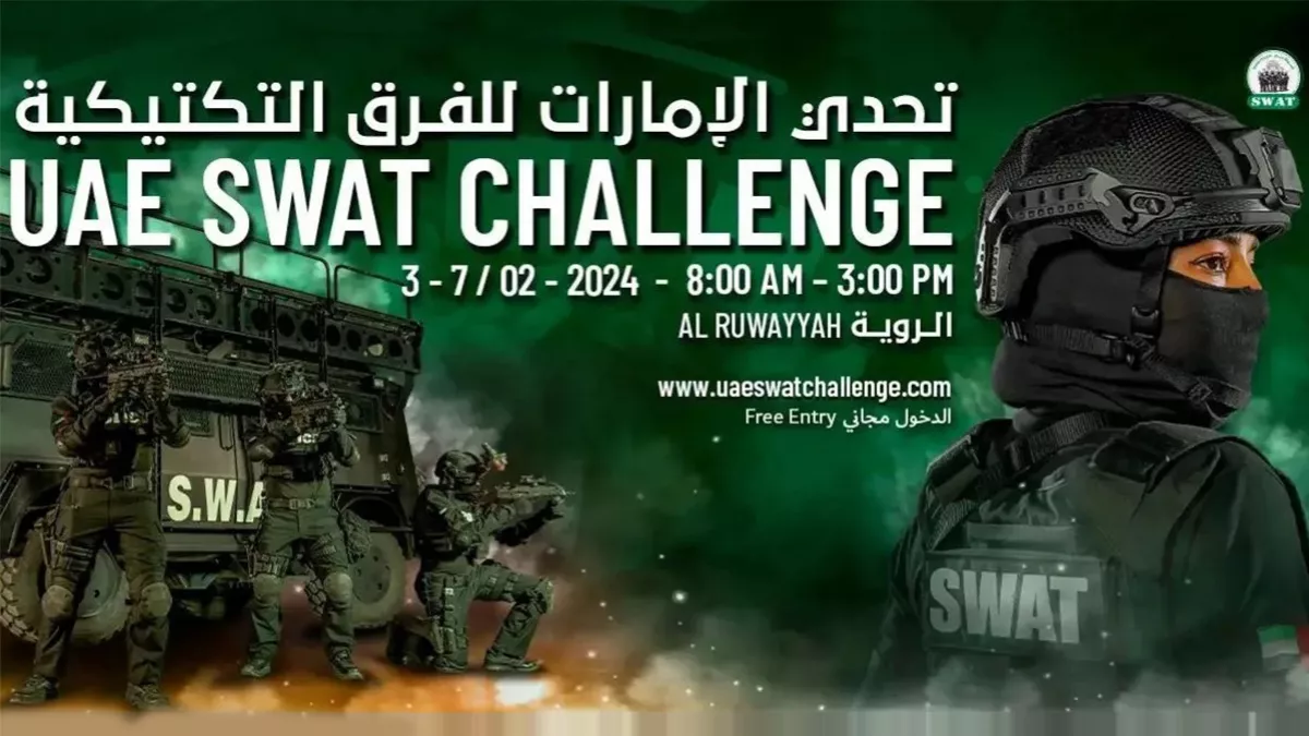 UAE SWAT Challenge 2024 commences on February 3; registration is open, public can secure their free tickets 