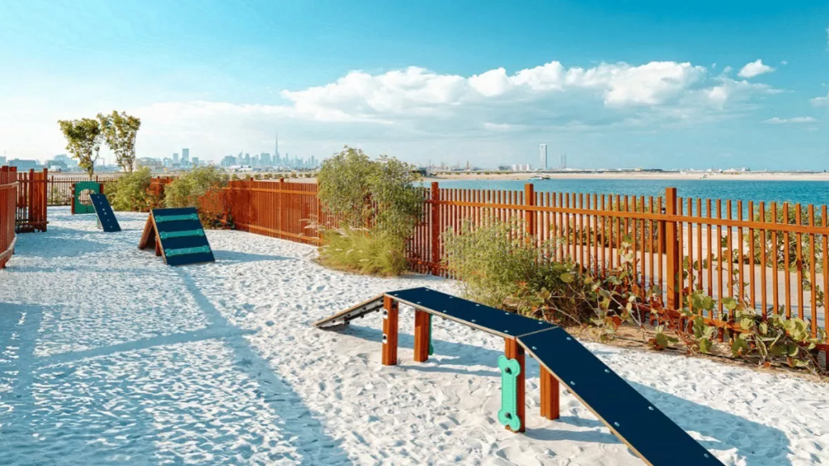 Dogs are welcome at Dubai Islands Beach; the first beach of the kind opens today