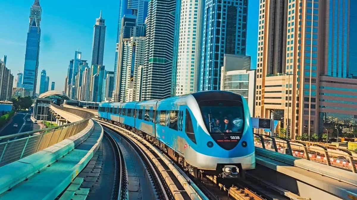 Dubai Metro and Tram will run non-stop for 40 hours from December 31