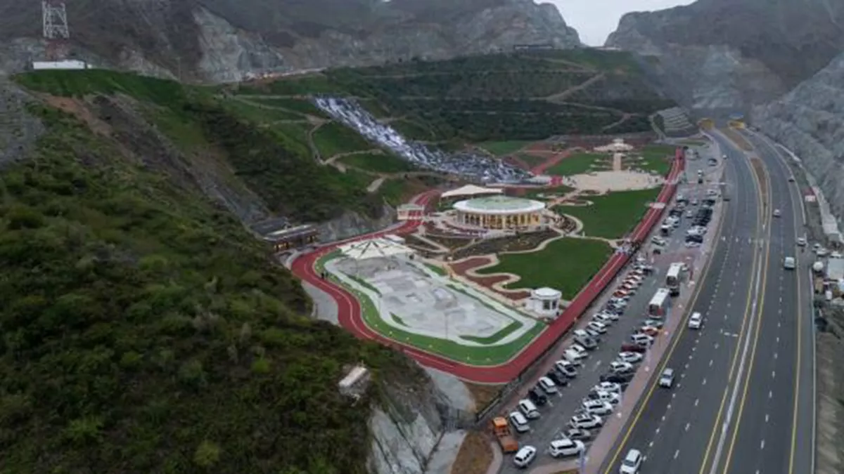 One of the largest attractions with over 100,000 trees - Hanging Gardens in Kalba open to residents