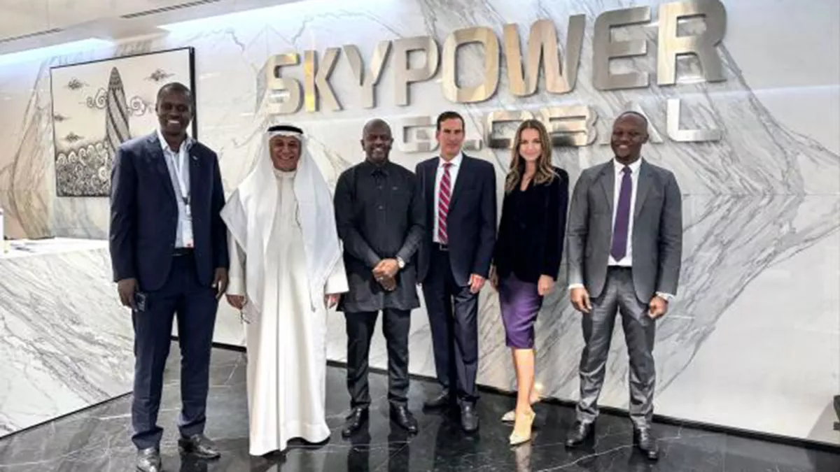 SkyPower Global, a UAE based company, to install a 200-megawatt clean energy plant in DR Congo