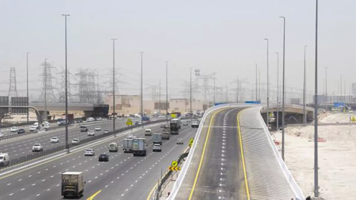 New bridge will separate traffic from Sheikh Mohamed Bin Zayed Road to the service road leading to Jumeirah Golf Estate and Dubai Production City