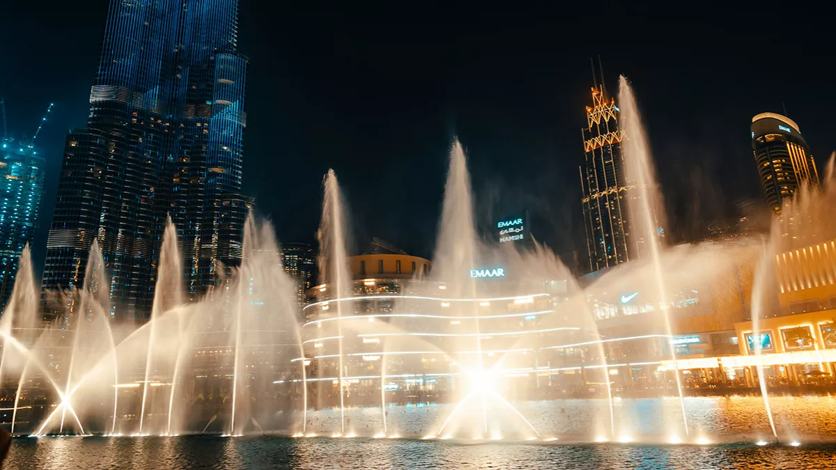 Floating platform within The Dubai Fountain gives ticketholders the chance to get a closer view for just Dhs20 