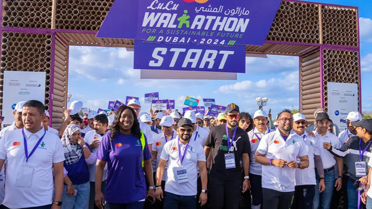 Eighth edition of the Lulu Walkathon on Sunday; more than 15,000 residents and visitors came together for the cause of sustainability