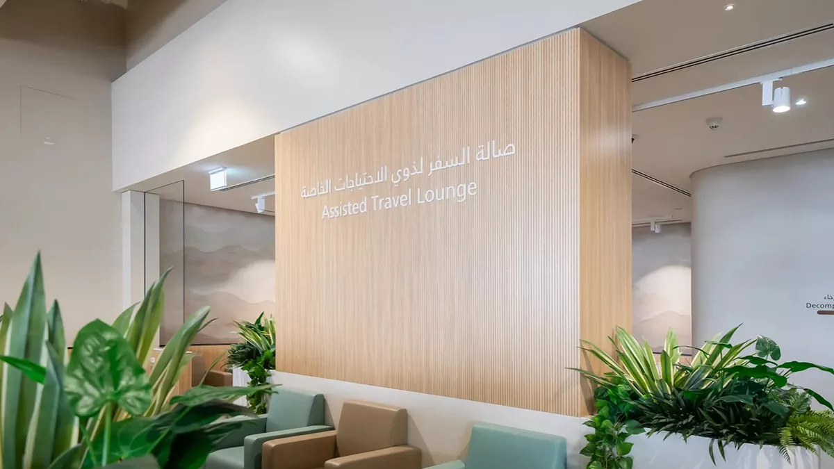 Dubai International Airport has launched Assisted Travel Lounge, world’s first dedicated lounge for people of determination 