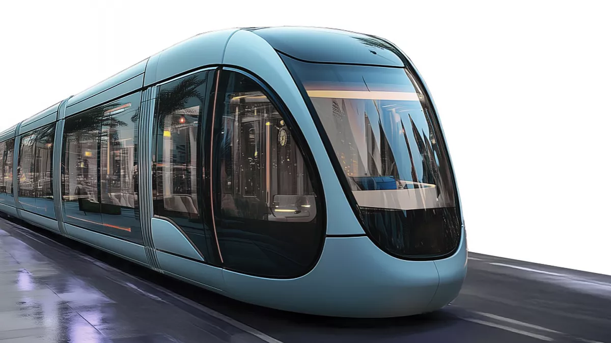 Trackless tram in Dubai aimed at enhancing connectivity and improving traffic conditions across the city