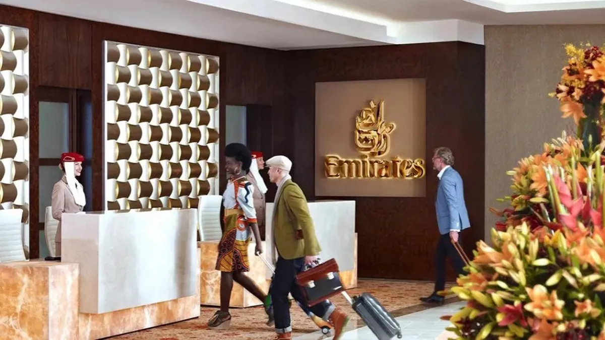 Emirates First Class check-in area is officially closed until June 2025