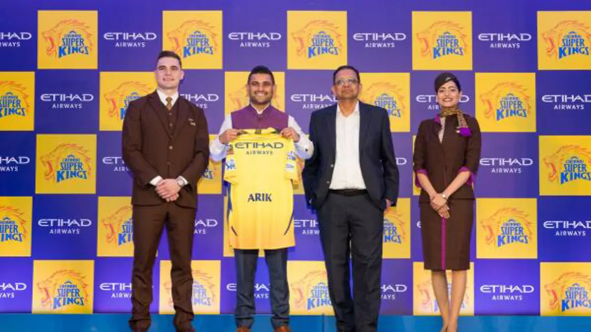 Etihad Airways is now the official sponsor of Chennai Super Kings