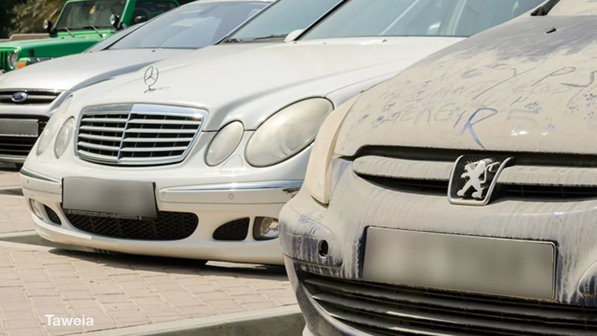 Abu Dhabi issued regulations and penalties for leaving abandoned cars 