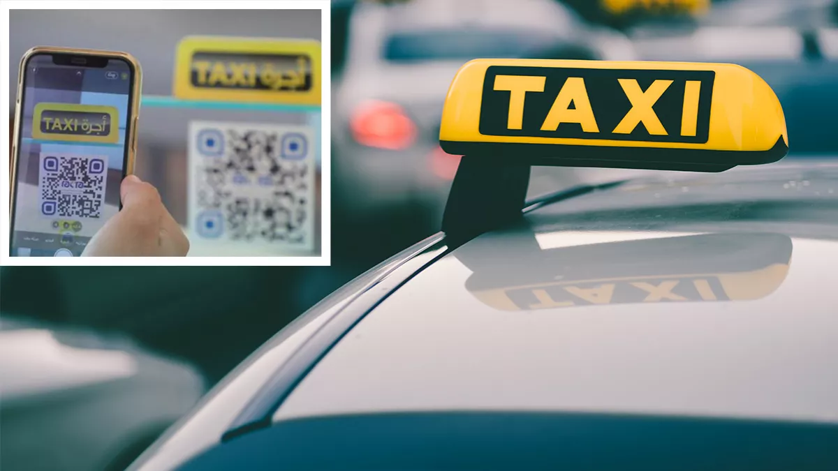 Ras Al Khaimah's transport authority launches a new system by which taxis can be booked by scanning QR codes