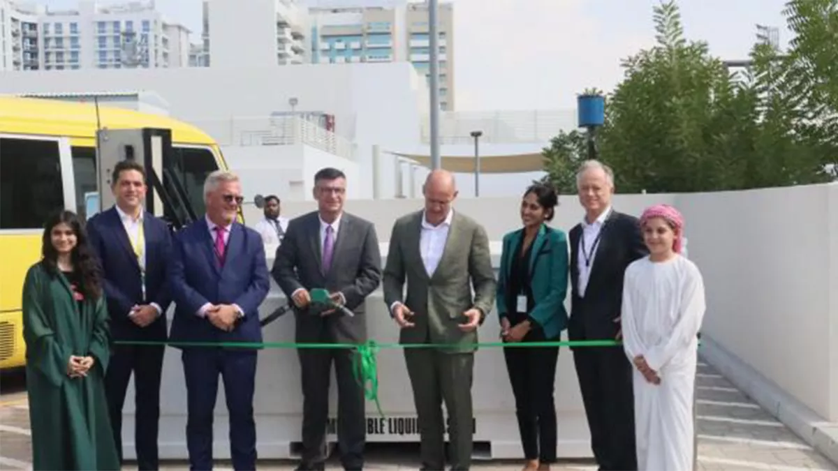 Arbor School in Dubai installed a 6,000-litre tank of B20 biodiesel on campus for its fleet of 20 buses