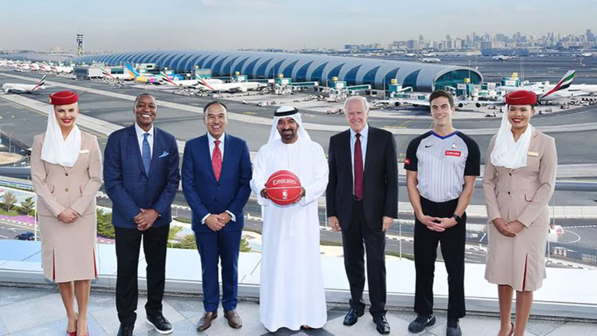 Emirates and NBA announced a multiyear global marketing partnership naming Emirates the Official Global Airline Partner of the NBA