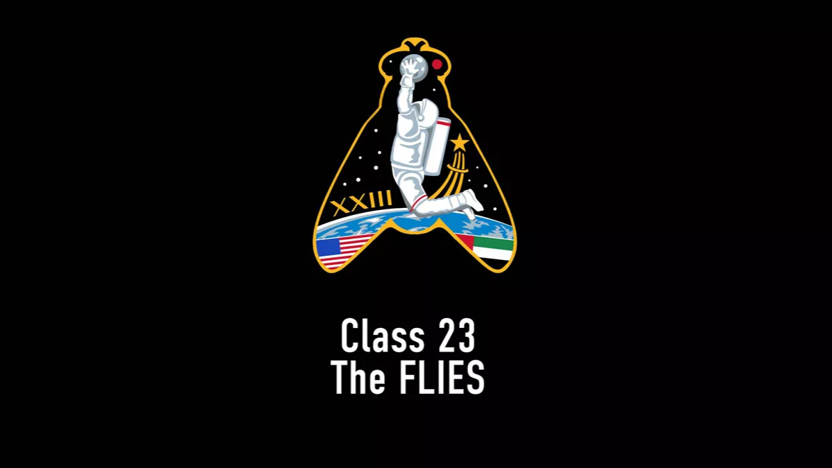 Nasa’s 2023 astronaut class patch features US and UAE flag