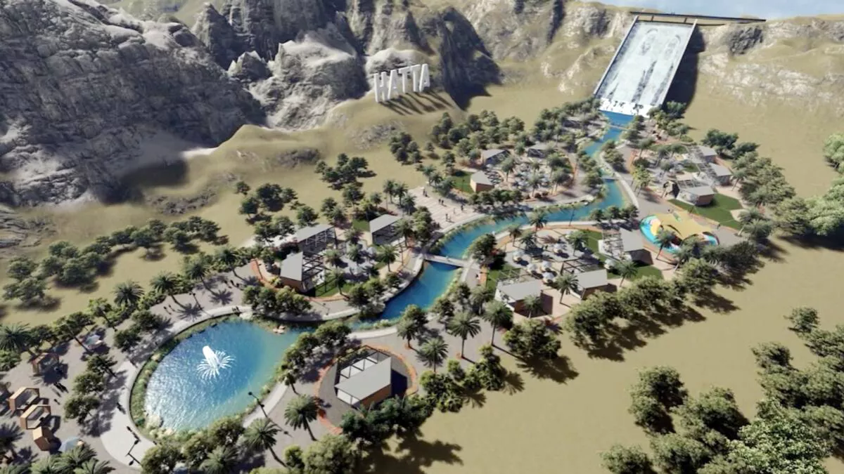 Dubai authorities shares new breath-taking images of upcoming waterfalls in Hatta