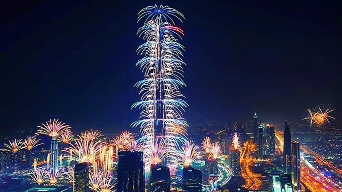 Emaar announced details of laser, light and firework show in Downtown Dubai 